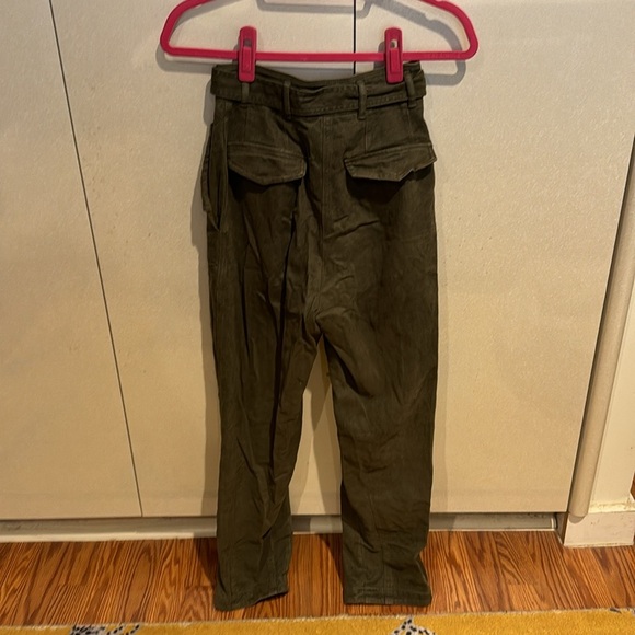 Aritzia Babaton The Group Green Denim Pants - Picture 2 of 3